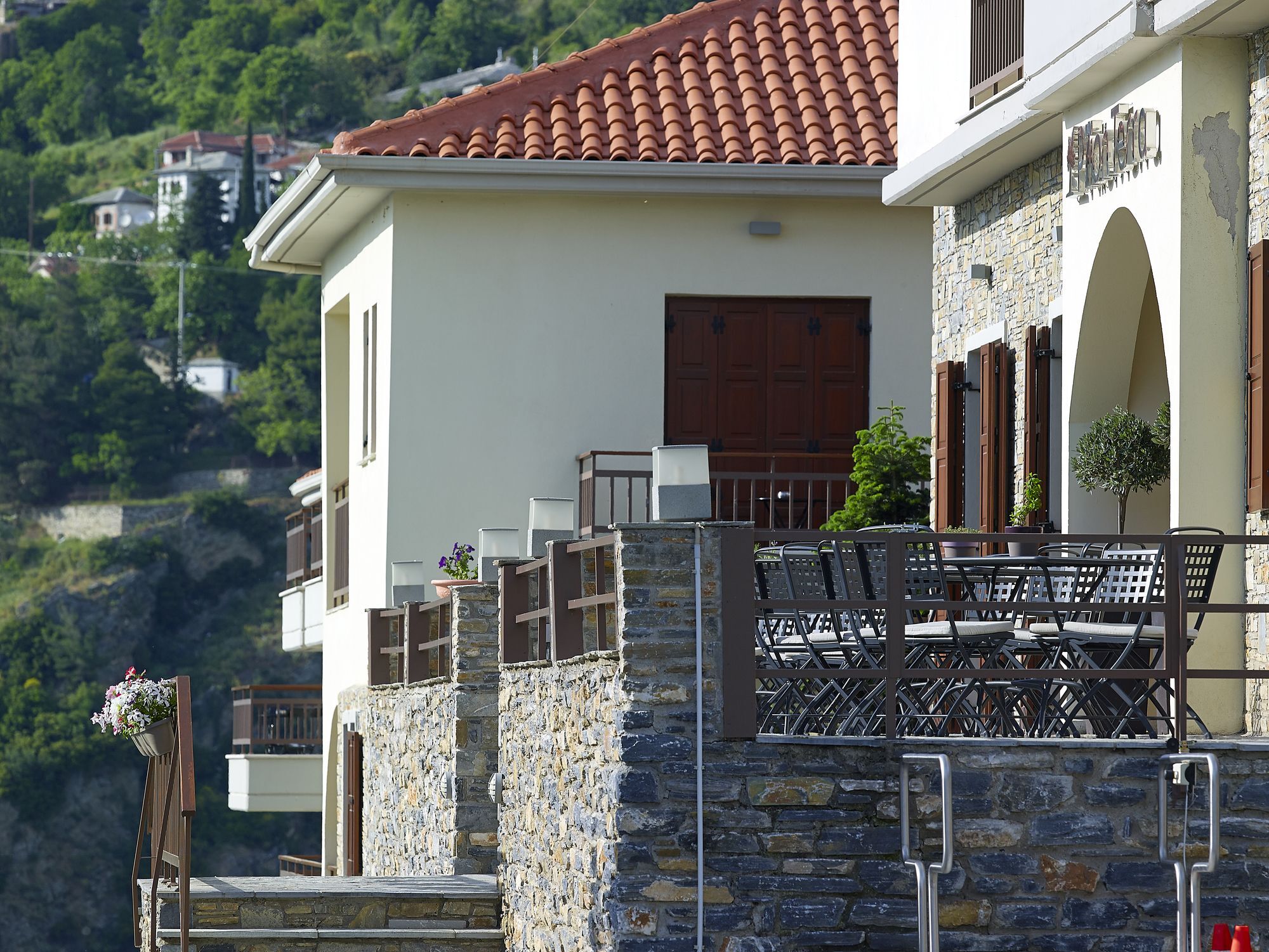 Pilion Terra Hotel Portaria  Luaran gambar